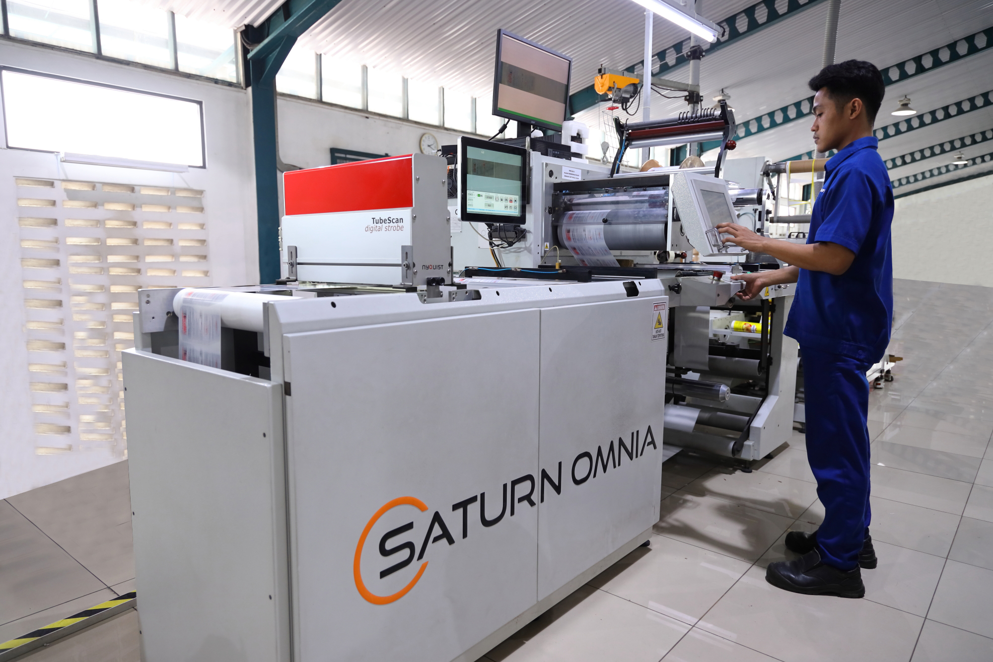 Menara Cipta Label - Inspection & Slitting Machine